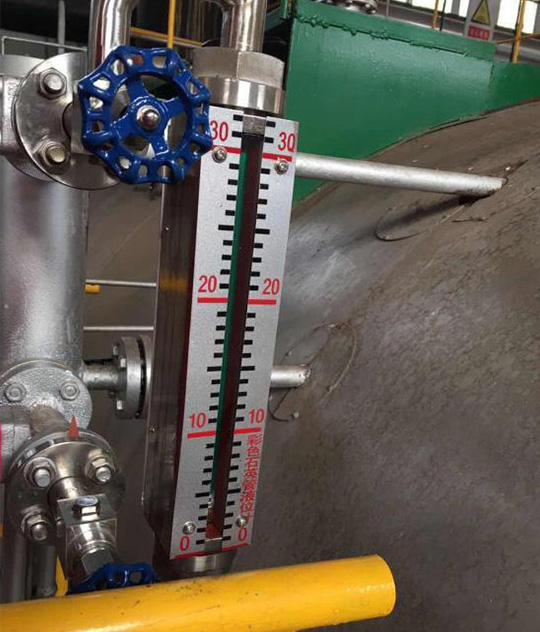 石英玻璃管液位計現(xiàn)場安裝使用圖